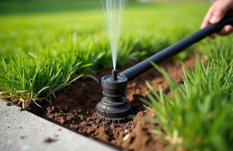 Irrigation Sprinkler Installation